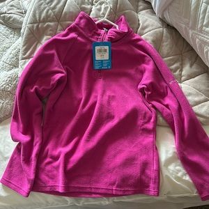 Girls Columbia M fleece light jacket